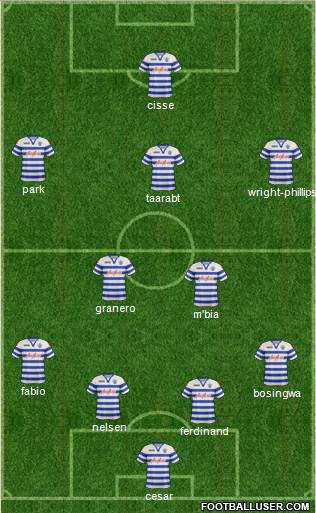 Queens Park Rangers Formation 2013