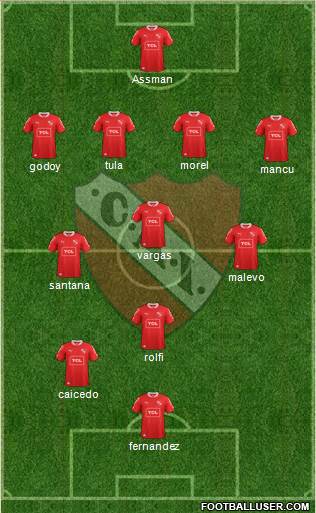 Independiente Formation 2013