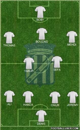 Olympique Mostakbel Arzew Formation 2013