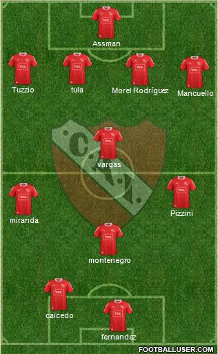 Independiente Formation 2013