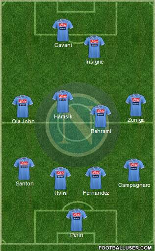 Napoli Formation 2013