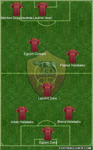 AS Roma Formation 2013