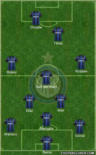 F.C. Internazionale Formation 2013