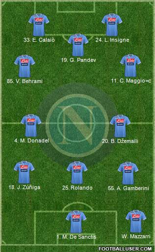 Napoli Formation 2013
