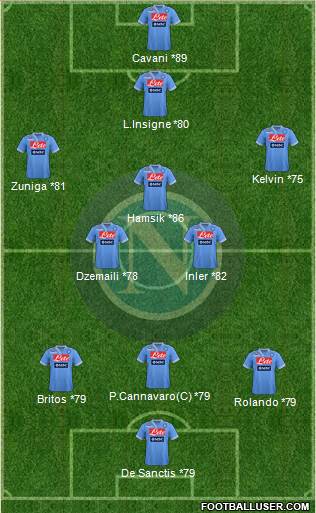 Napoli Formation 2013