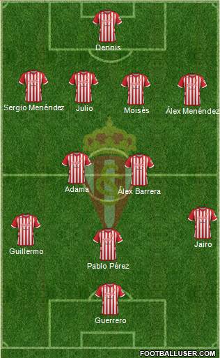 Real Sporting S.A.D. B Formation 2013