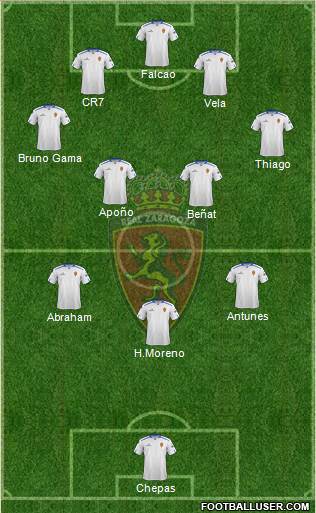 R. Zaragoza S.A.D. Formation 2013