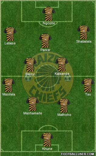 Kaizer Chiefs Formation 2013