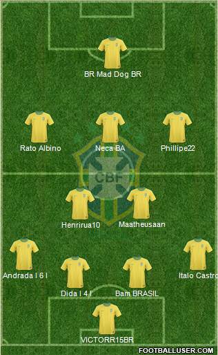 Brazil Formation 2013