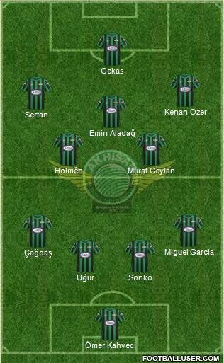Akhisar Belediye ve Gençlik Formation 2013