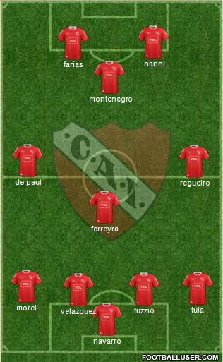 Independiente Formation 2013
