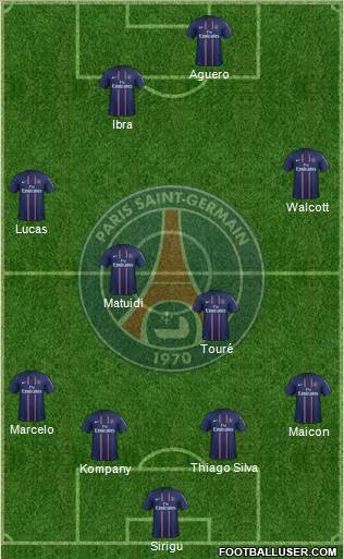 Paris Saint-Germain Formation 2013