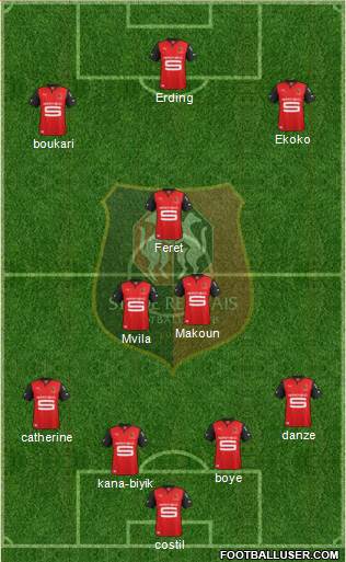 Stade Rennais Football Club Formation 2013