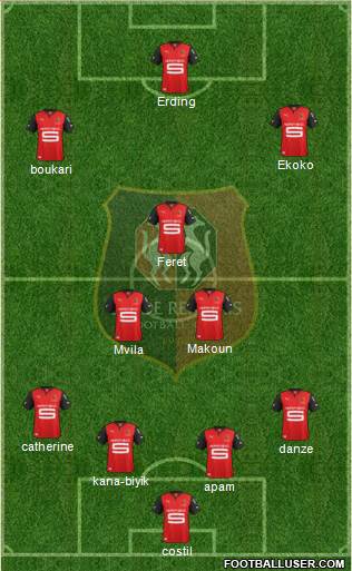 Stade Rennais Football Club Formation 2013