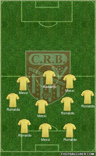 Chabab Riadhi Belouizdad football formation