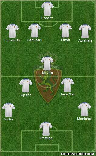 R. Zaragoza S.A.D. Formation 2013