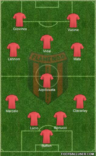 Flamengo EC de Arcoverde Formation 2013