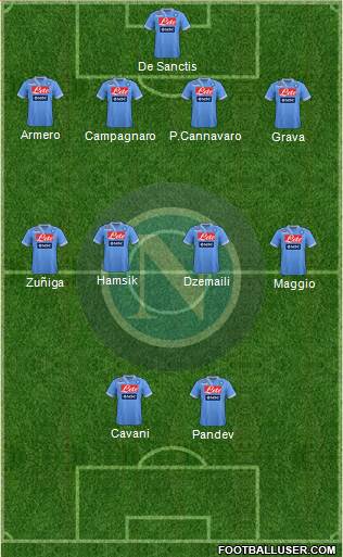 Napoli Formation 2013