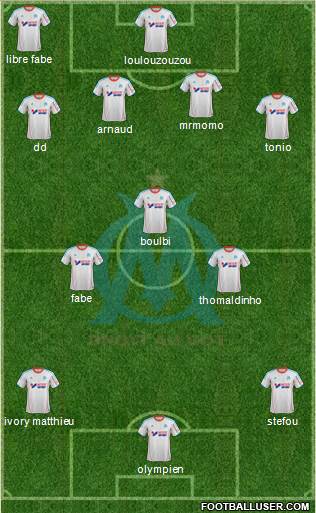 Olympique de Marseille Formation 2013