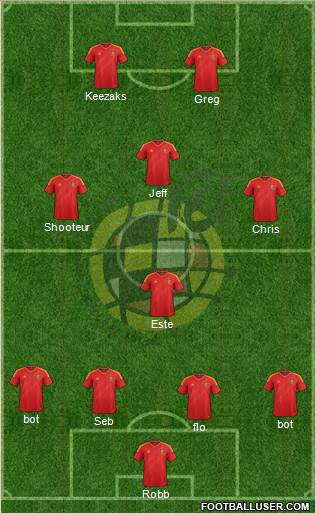 Spain Formation 2013