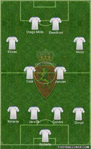 R. Zaragoza S.A.D. Formation 2013