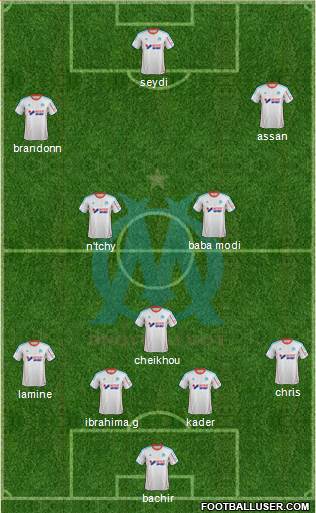 Olympique de Marseille Formation 2013