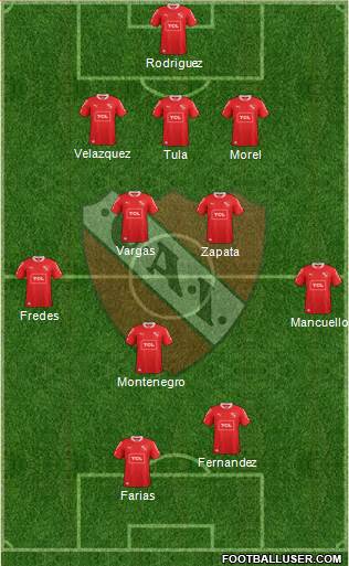 Independiente Formation 2013