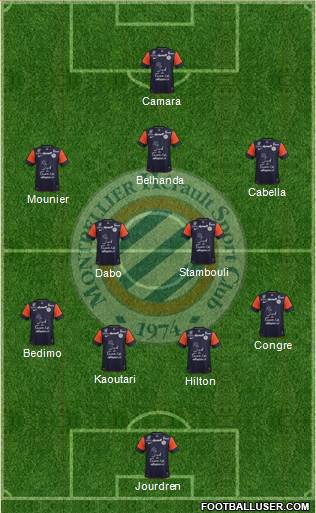 Montpellier Hérault Sport Club Formation 2013