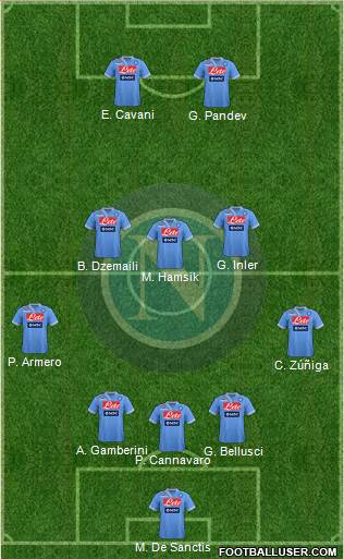 Napoli Formation 2013