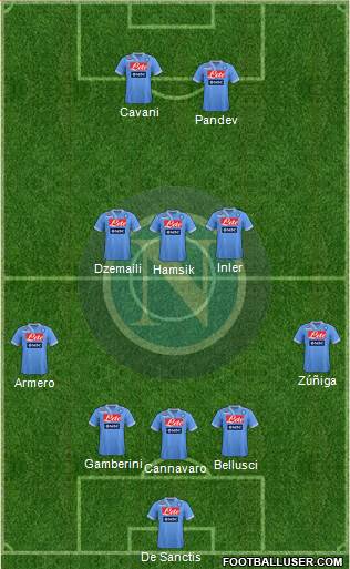 Napoli Formation 2013