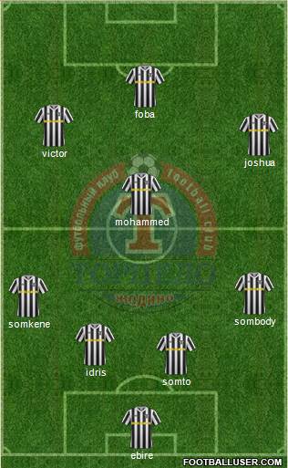 Torpedo Zhodino Formation 2013