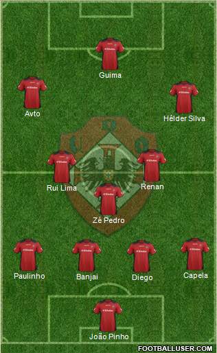 União Desportiva Oliveirense Formation 2013