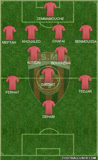 Union Sportive de la Médina d'Alger Formation 2013