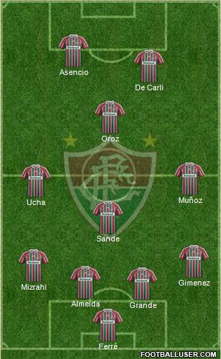 Fluminense FC Formation 2013