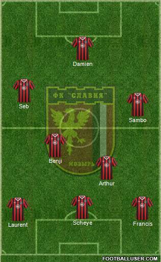 Slavia Mozyr Formation 2013