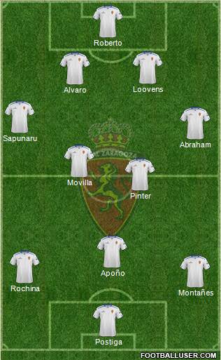 R. Zaragoza S.A.D. Formation 2013
