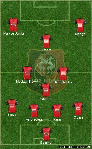 Stade Rennais Football Club Formation 2013