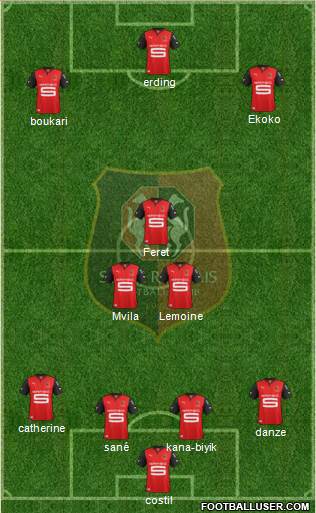 Stade Rennais Football Club Formation 2013