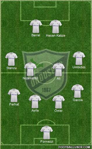 Orduspor Formation 2013