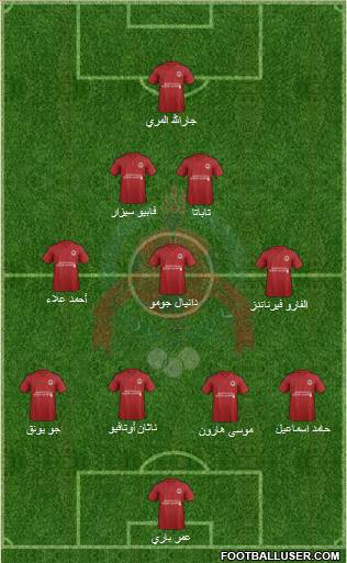 Al-Rayyan Sports Club Formation 2013
