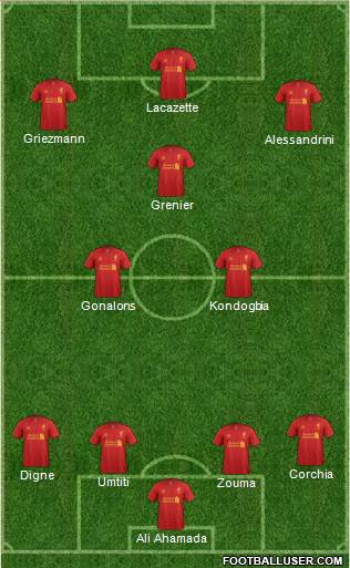 Liverpool Formation 2013