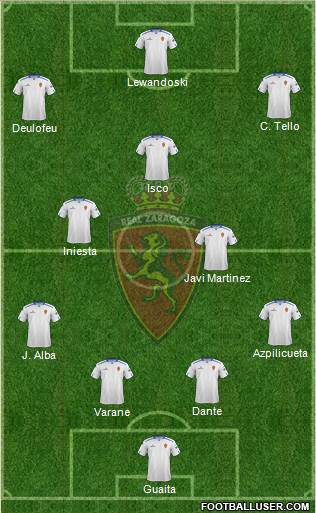 R. Zaragoza S.A.D. Formation 2013