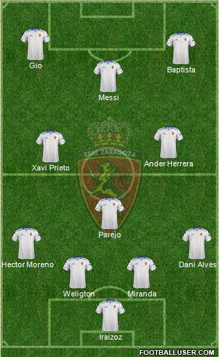 R. Zaragoza S.A.D. Formation 2013