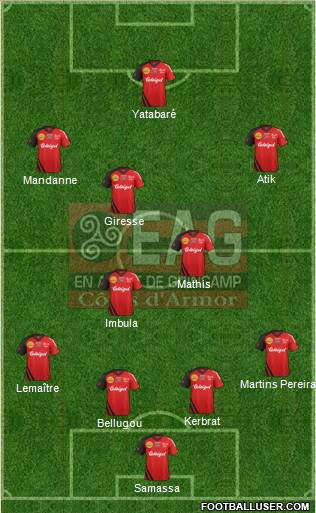 En Avant de Guingamp Formation 2013