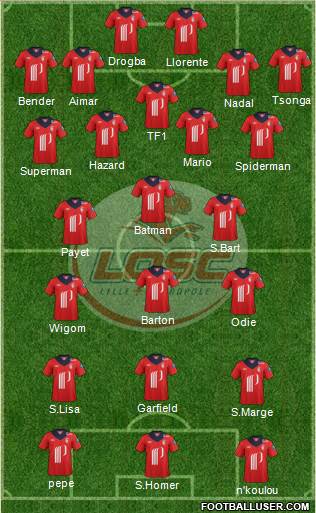 LOSC Lille Métropole Formation 2013