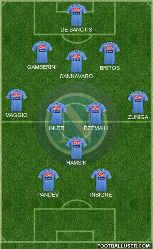 Napoli Formation 2013
