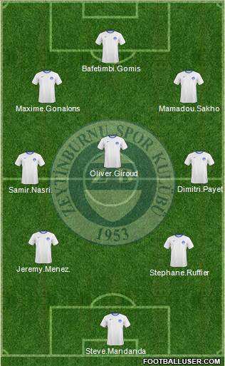 Zeytinburnuspor Formation 2013