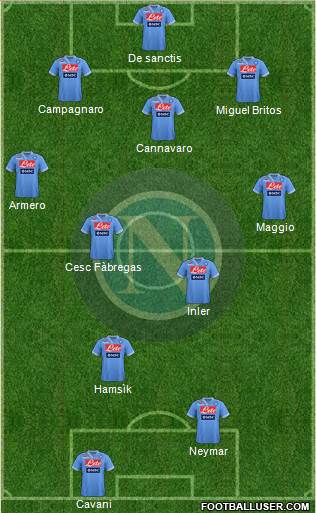 Napoli Formation 2013
