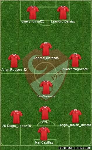 Turkey Formation 2013