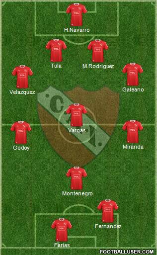 Independiente Formation 2013